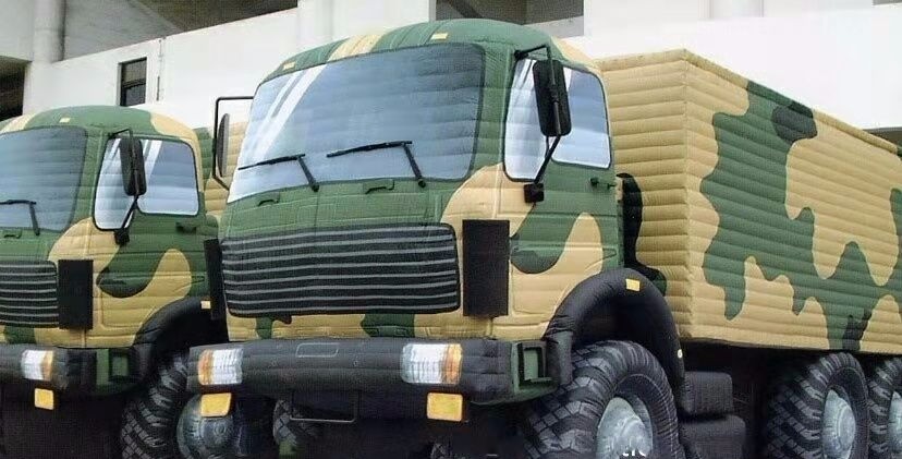 钦州军用充气车