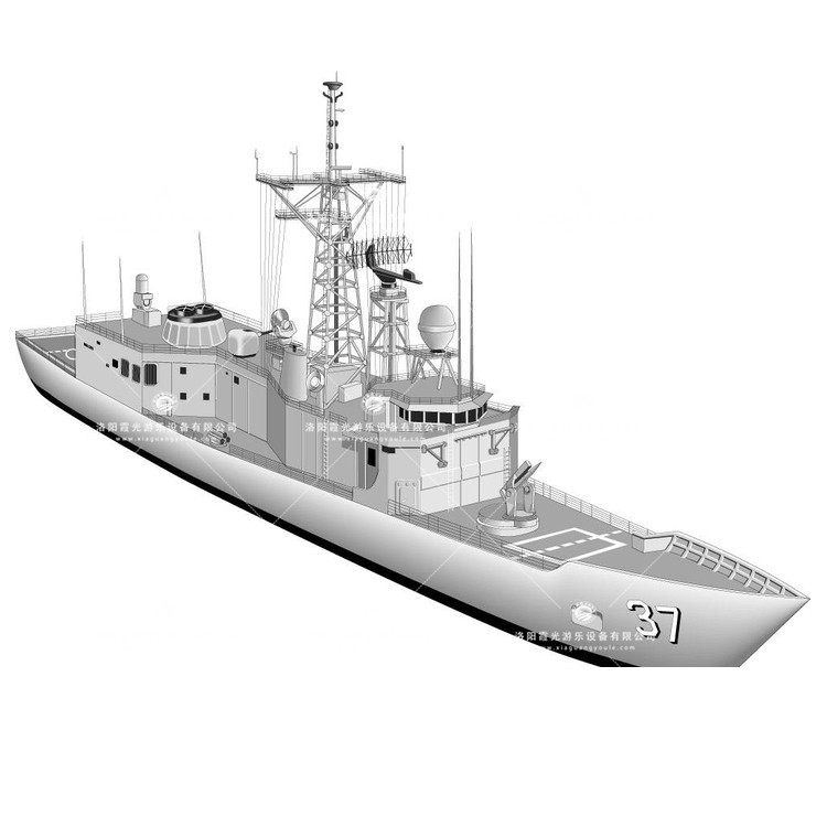 钦州充气侦查船模型